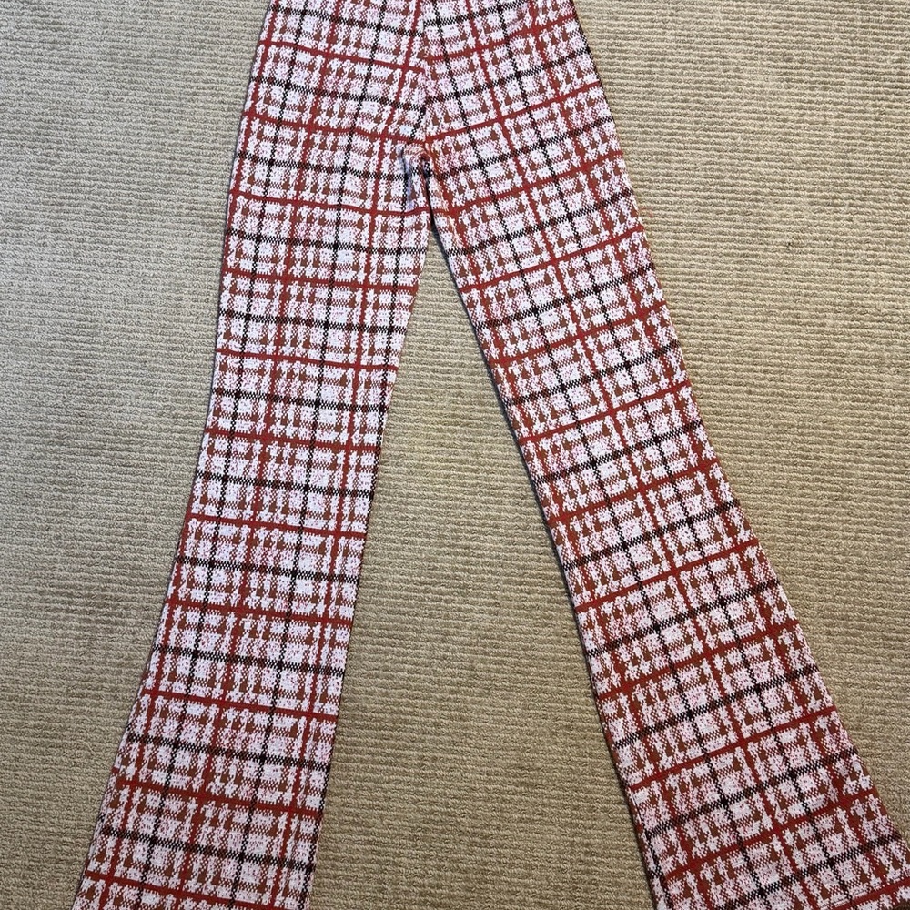 Urban Outfitters Brown and White Knit Fabric
